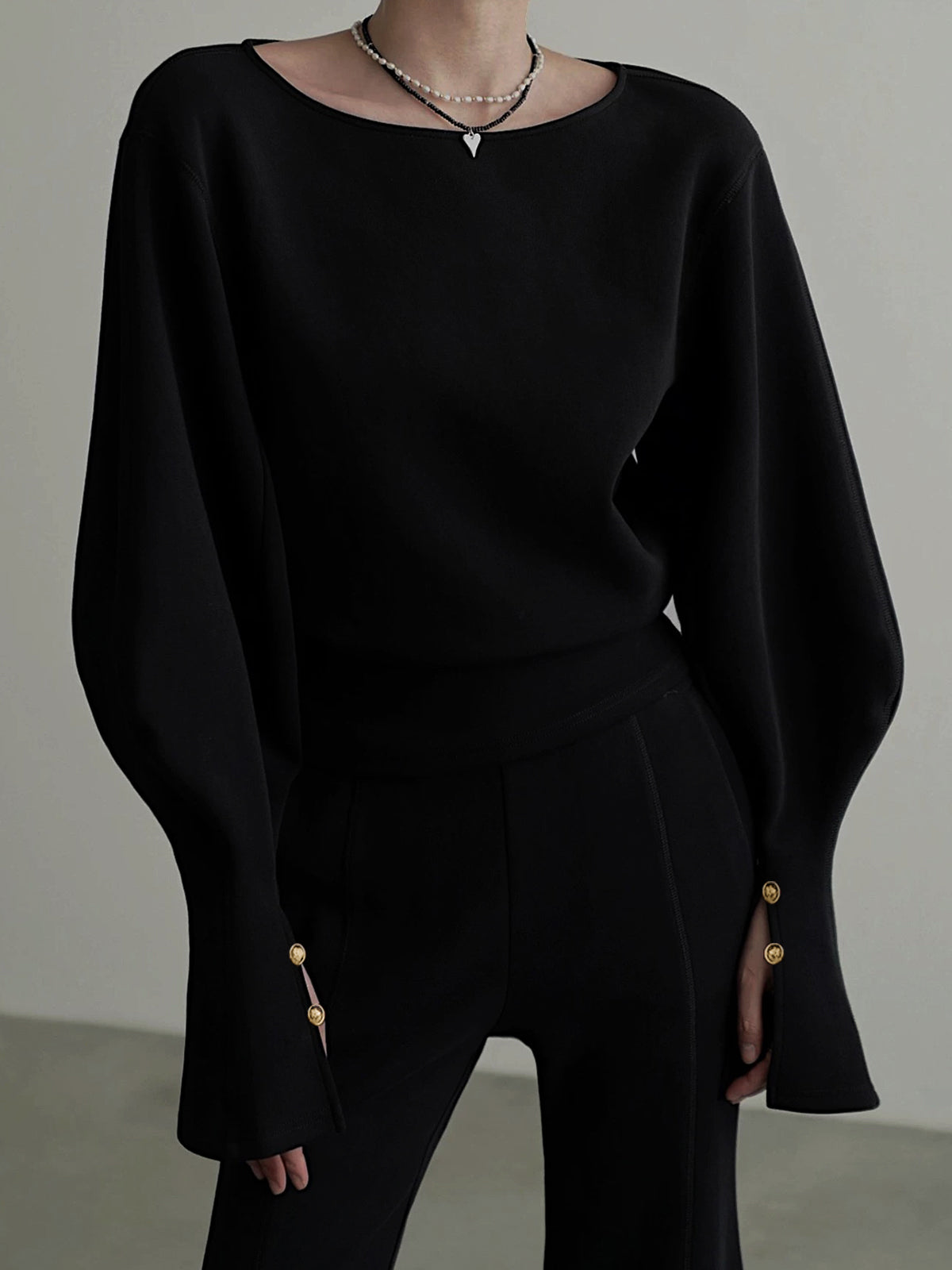 Cyprus Stylish Bell Sleeve Sweatshirt