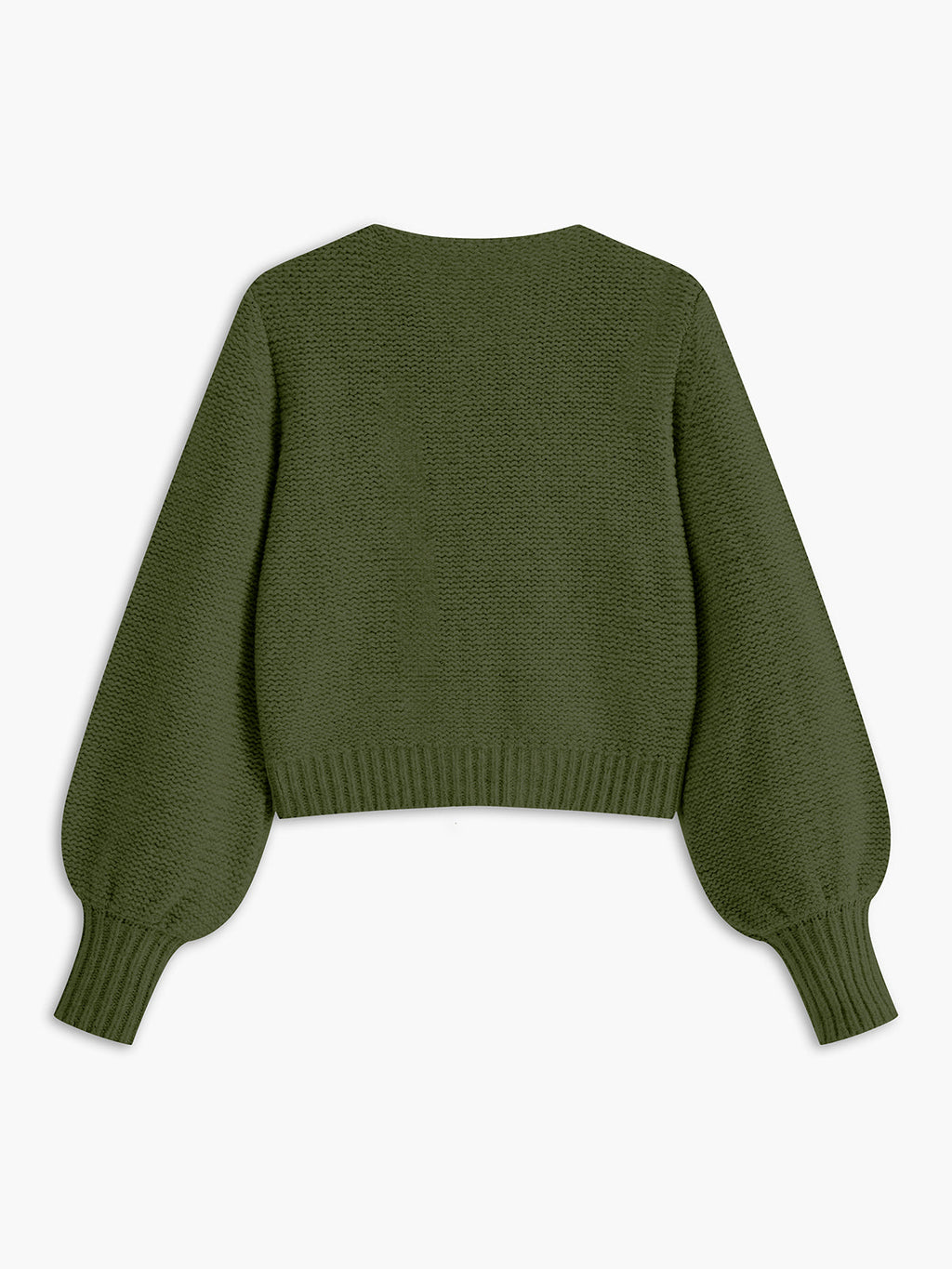 Pretty Bow Crew Neck Knit Top