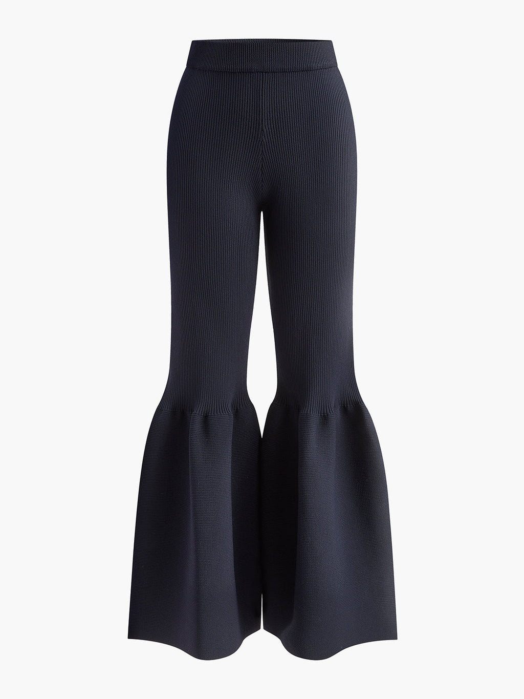 Snow Day Ruffled Mid-Waist Sweater Pants