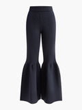 Snow Day Ruffled Mid-Waist Sweater Pants