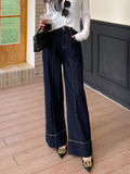Easy Chic Wide-Leg Denim Jeans