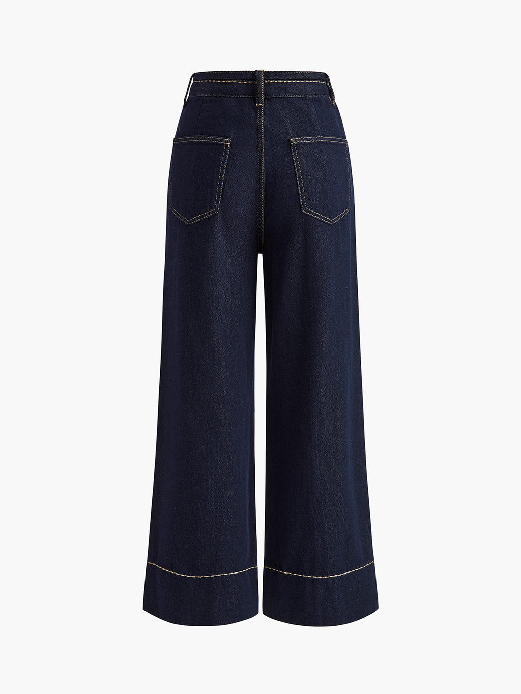 Easy Chic Wide-Leg Denim Jeans