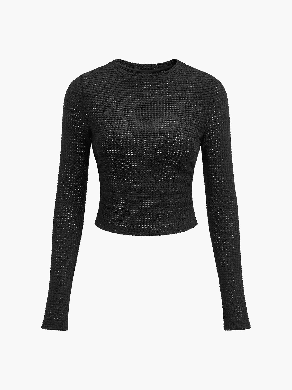 Kelly Stylish Waffle Sweater