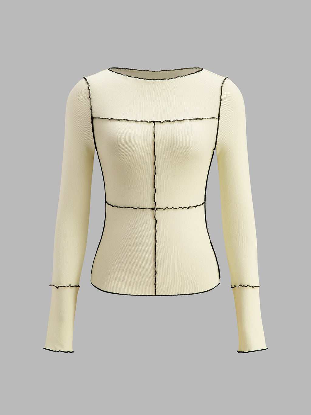 Mariam Long Sleeve Slim T-Shirt
