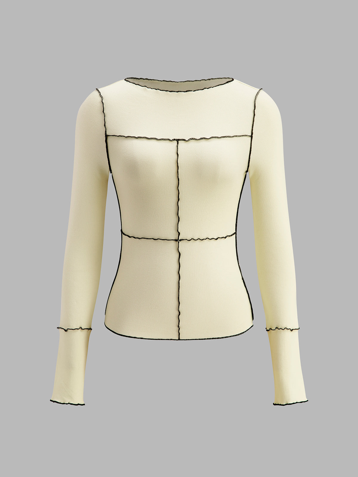 Mariam Long Sleeve Slim T-Shirt