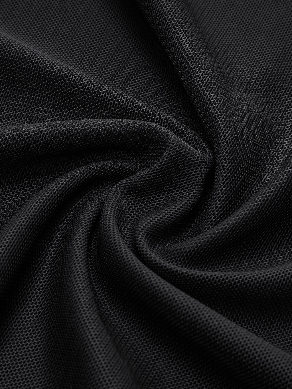 My Appeal Mock Neck Mesh Dress