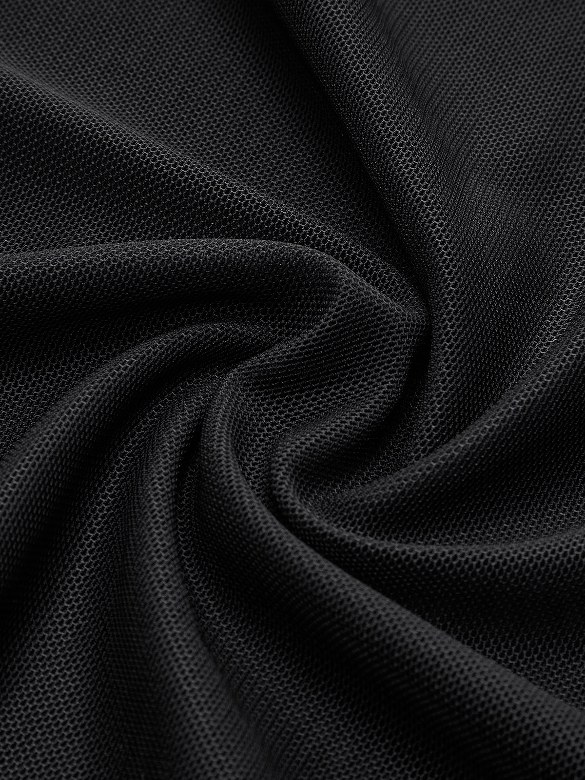 My Appeal Mock Neck Mesh Dress