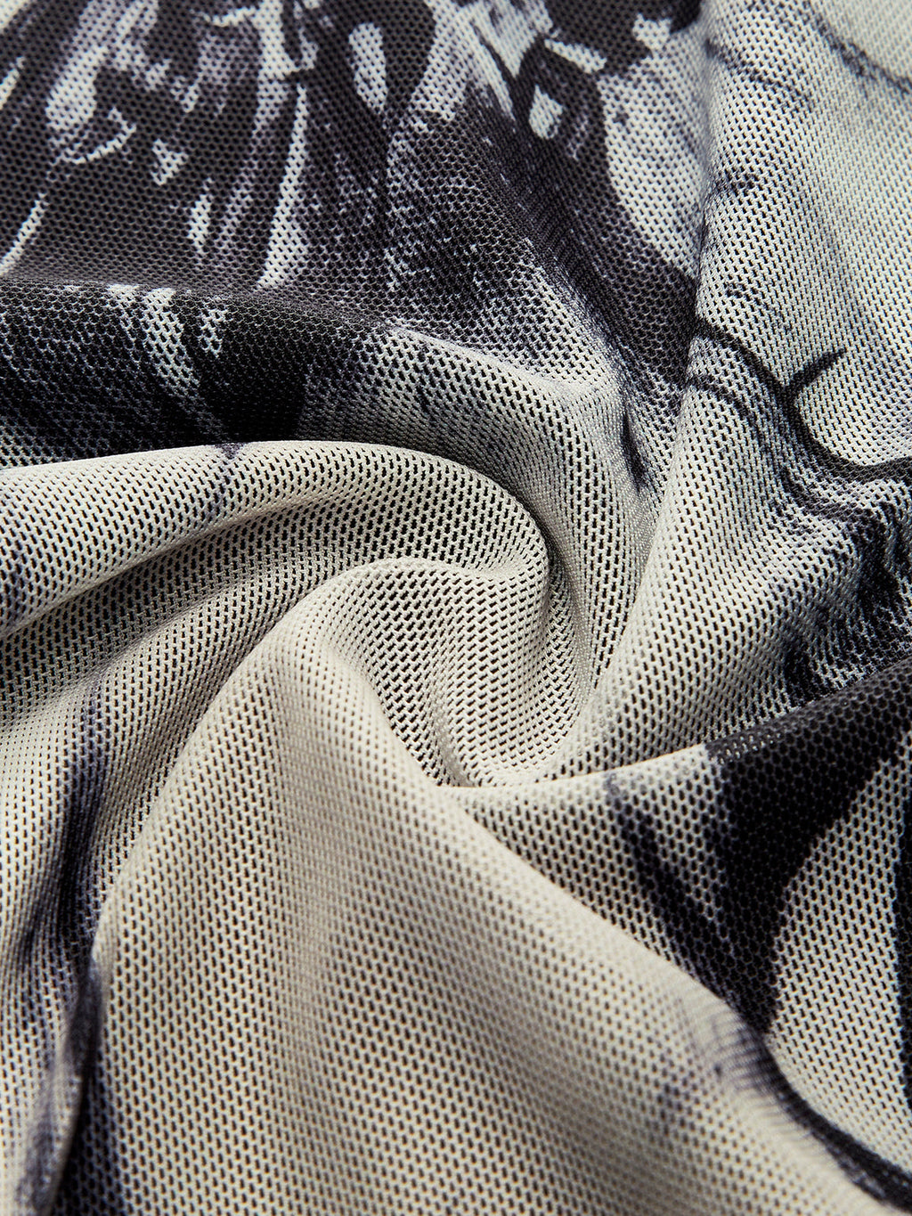 My Appeal Mock Neck Mesh Dress