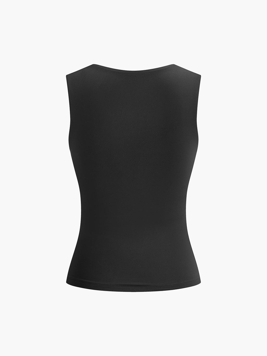 Breezy Casual Plain Strappy Top