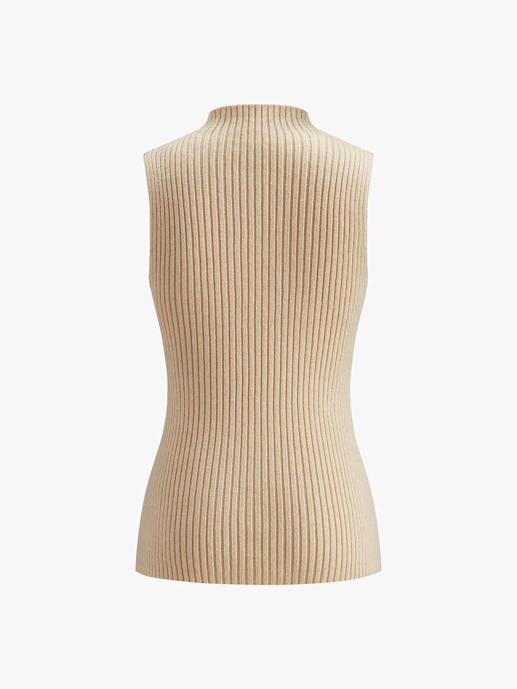 Clean Slate Mock Neck Chic Tank Top