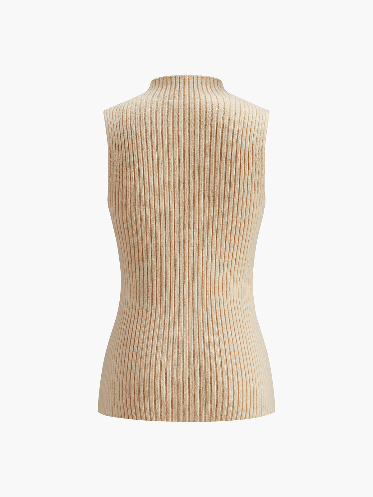 Clean Slate Mock Neck Chic Tank Top