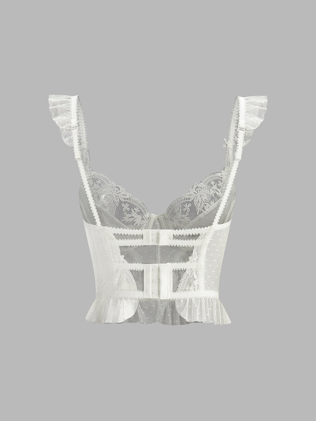 Sheer Temptation Corset Crop Top
