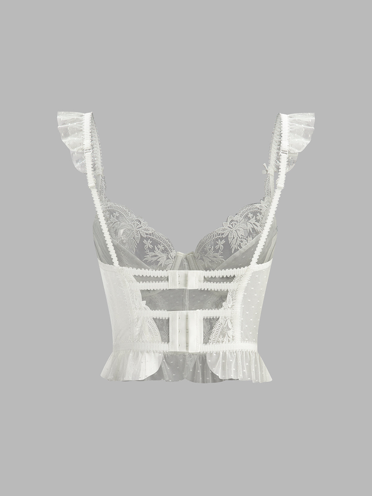 Sheer Temptation Corset Crop Top