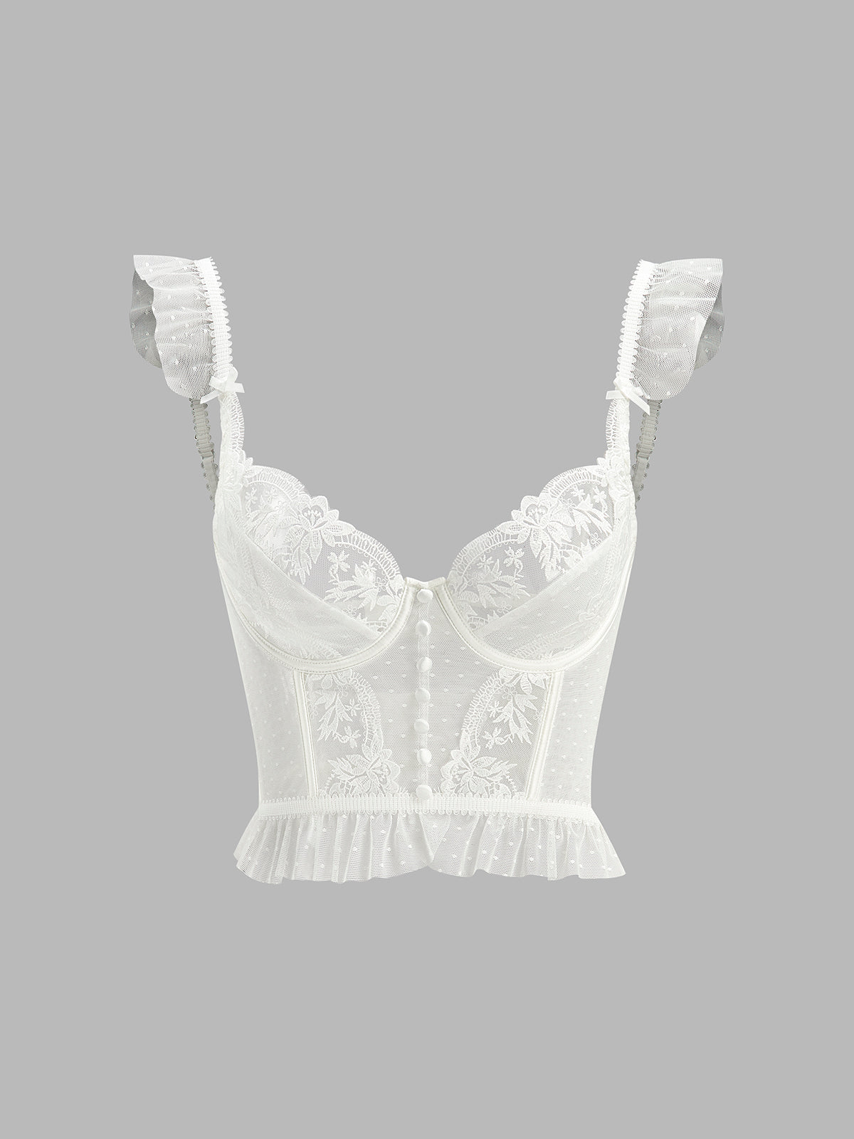 Sheer Temptation Corset Crop Top