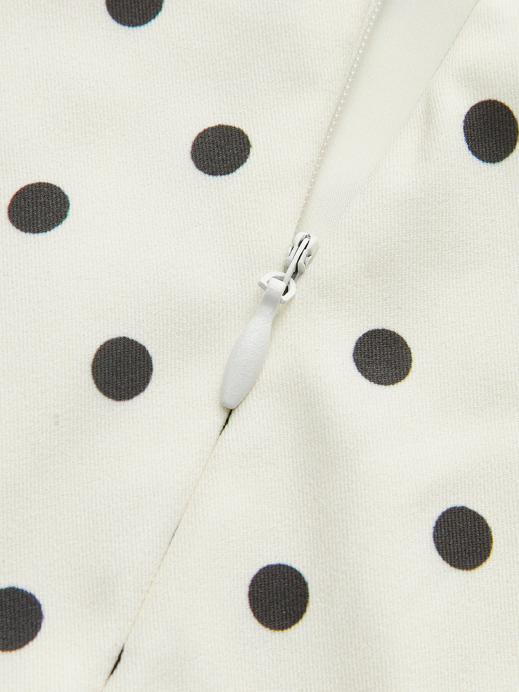 North West Polka Dot Lace-Up Dress