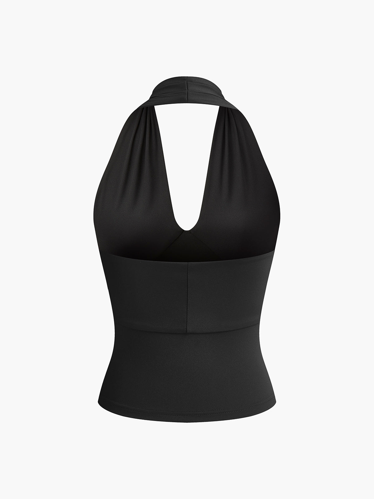 Open Air Halter Open Back Tank Top