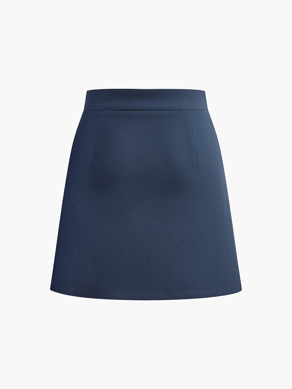 Split Theory Chic Layered Mini Skirt