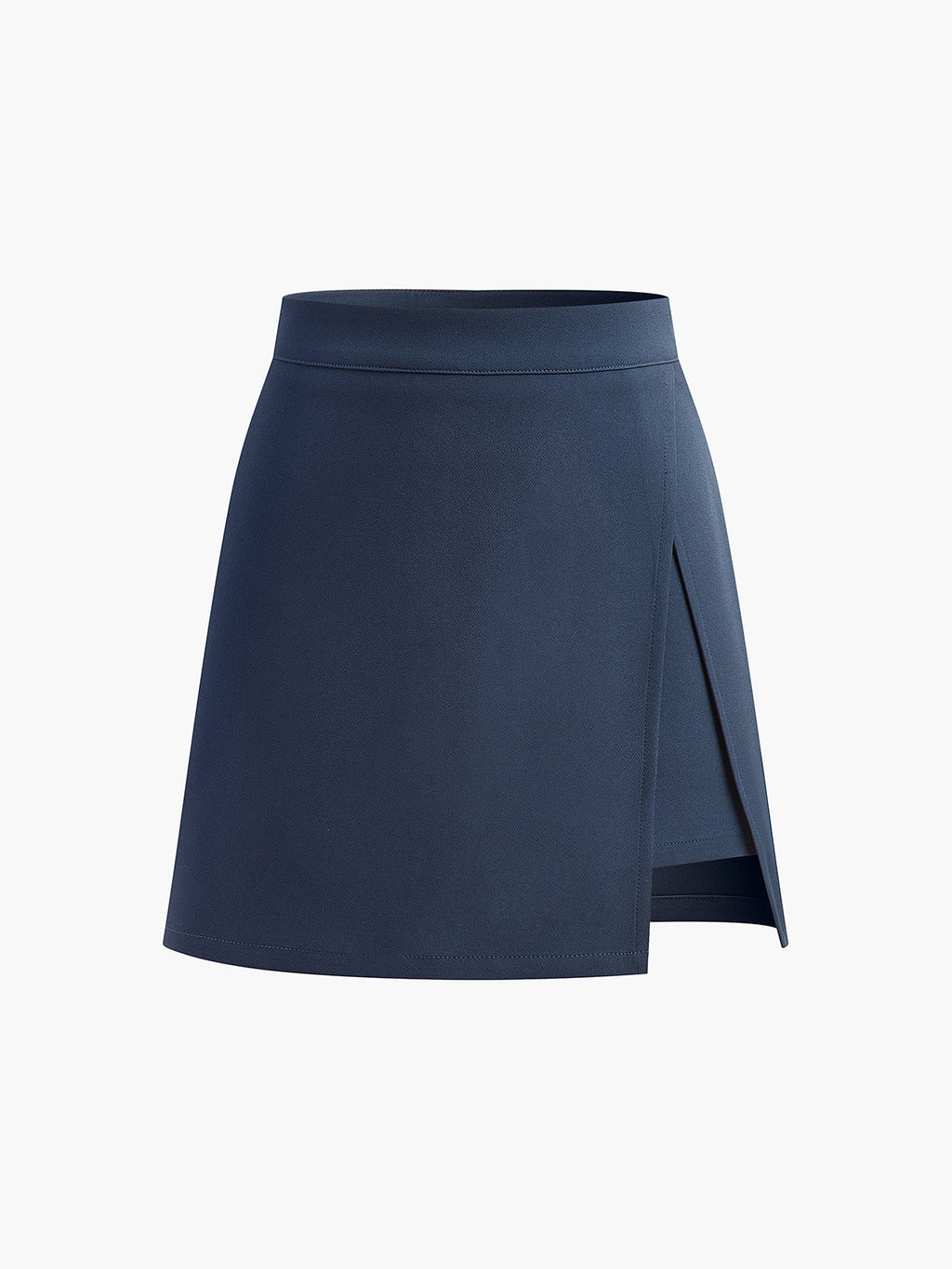 Split Theory Chic Layered Mini Skirt