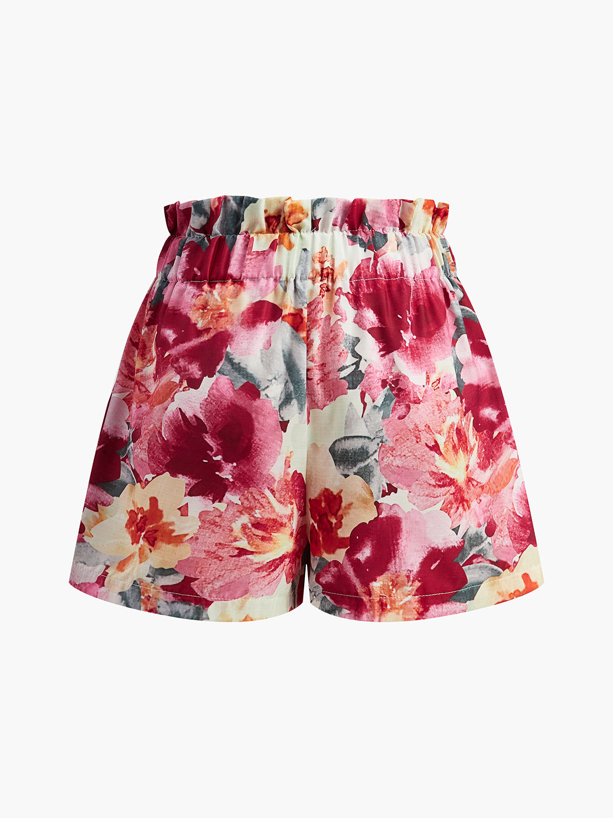 Wildflower Sleeveless Floral Print Shorts Set