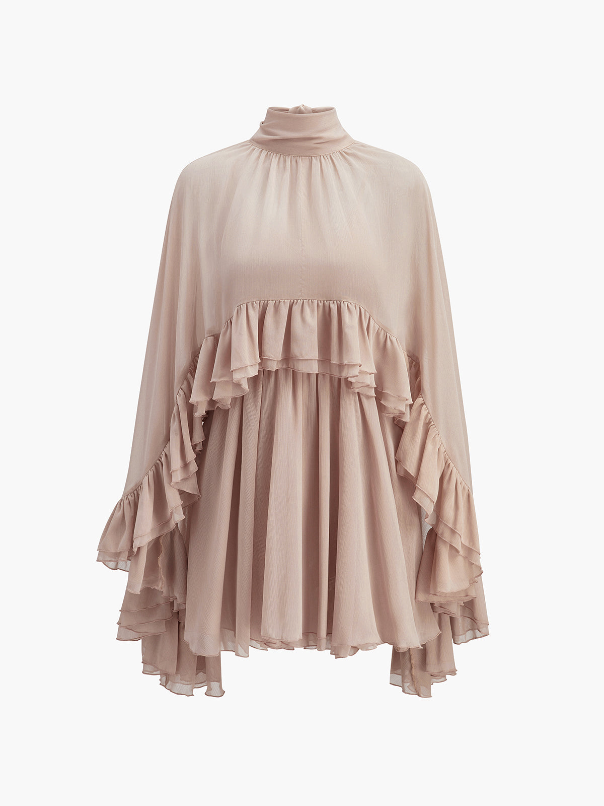 Lara Lifestyle Chic Cape Dress