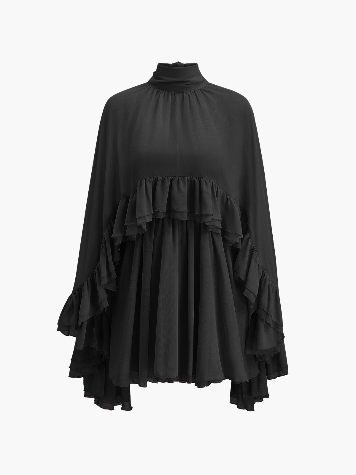 Lara Lifestyle Chic Cape Dress