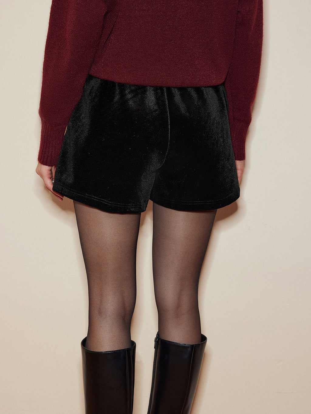 Prairie Plush Velvet Cozy Shorts