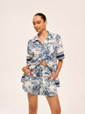Whitney Contrast Shorts Set