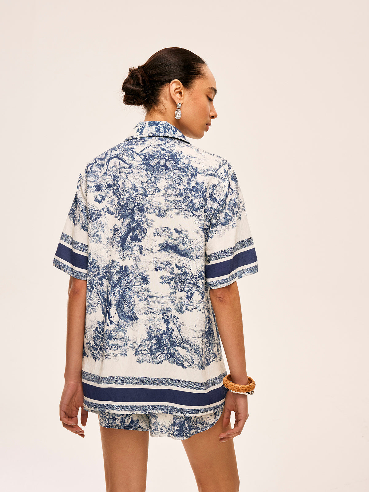 Whitney Contrast Shorts Set