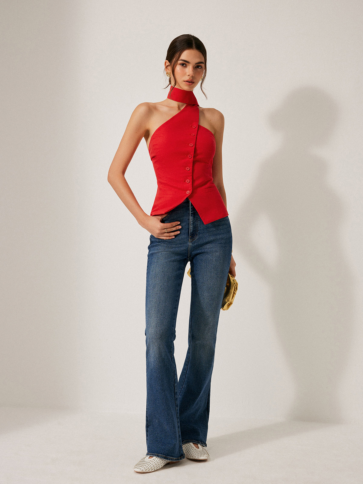 Pocket Pretty Chic Halter Top