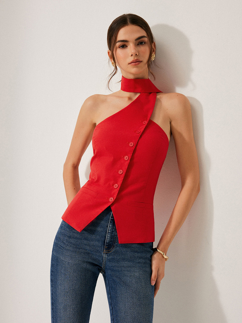 Pocket Pretty Chic Halter Top