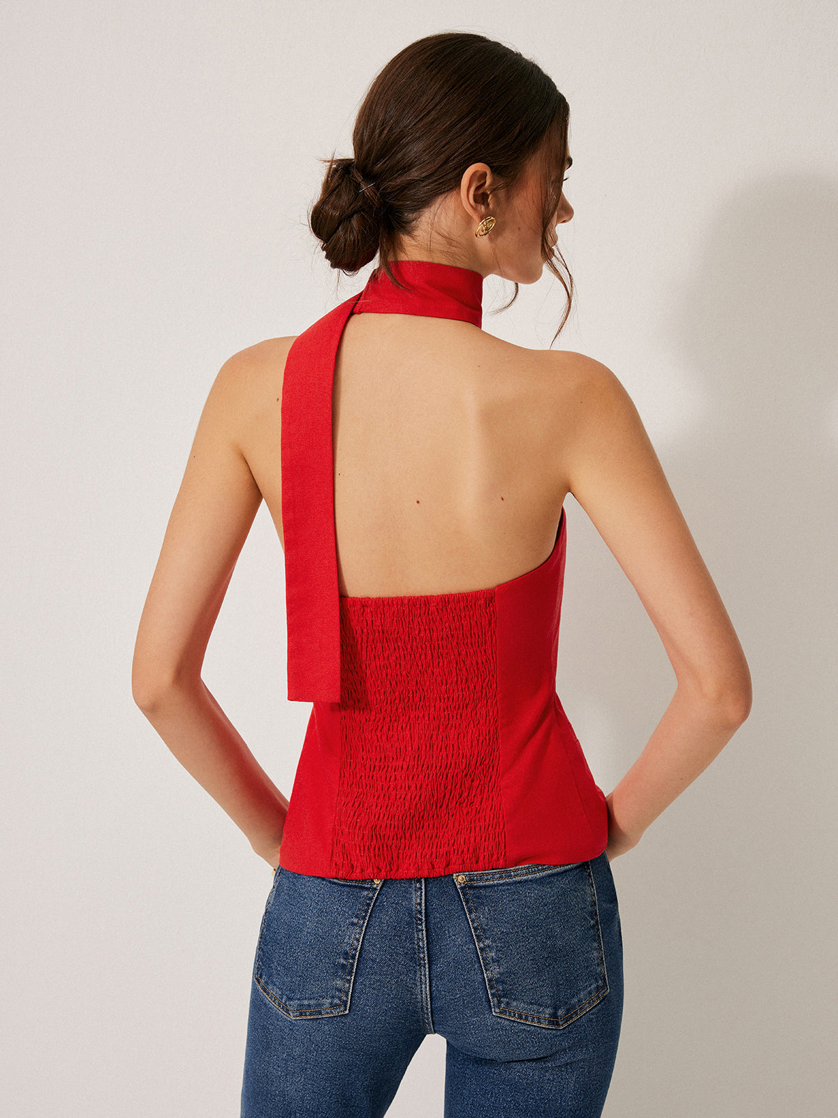 Pocket Pretty Chic Halter Top