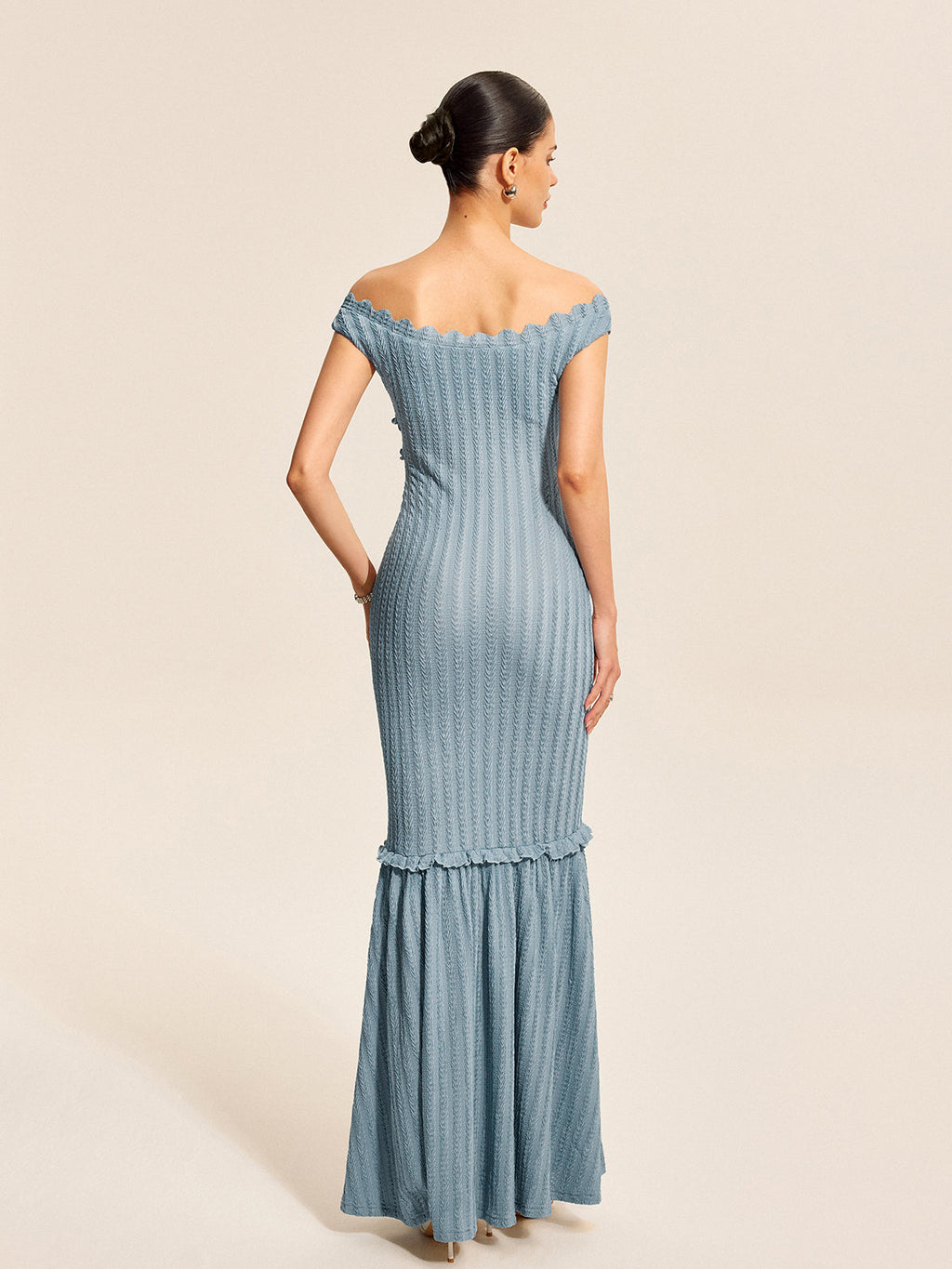 Romance Off-Shoulder Detail Dress