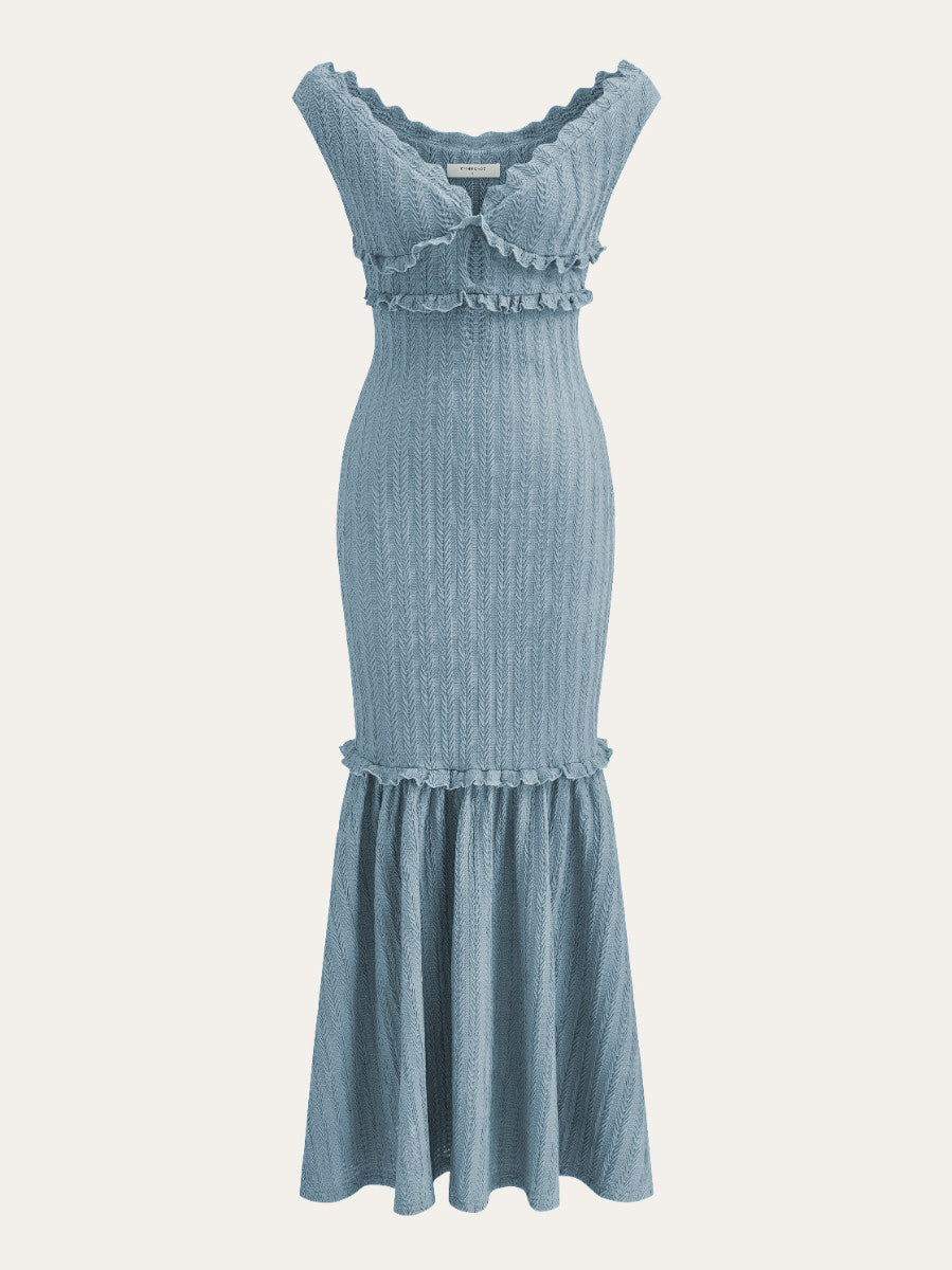 Romance Off-Shoulder Detail Dress