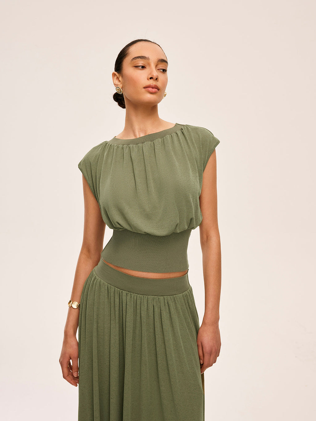 Breezy Girl Flowy Top & Skirt Set
