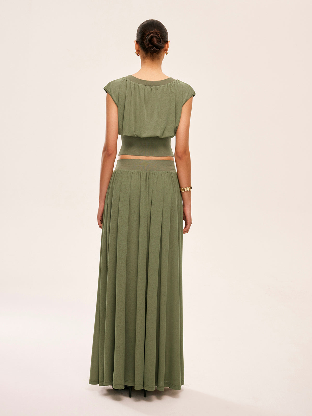 Breezy Girl Flowy Top & Skirt Set