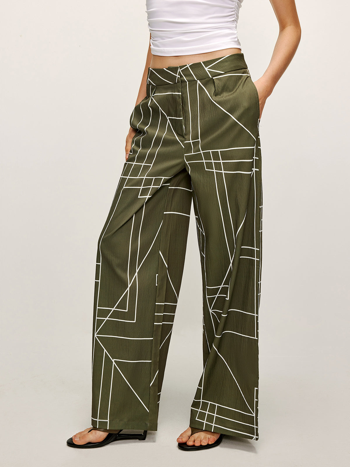 Nomad Soul Flowy Printed Wide-Leg Pants