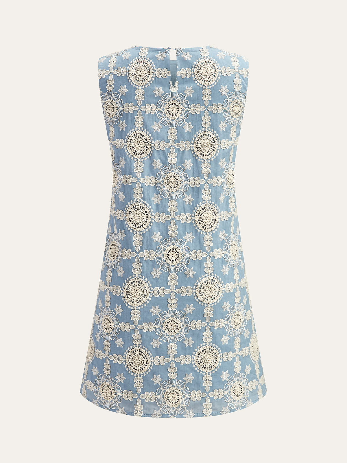 Wildflower Embroidered Sleeveless Dress