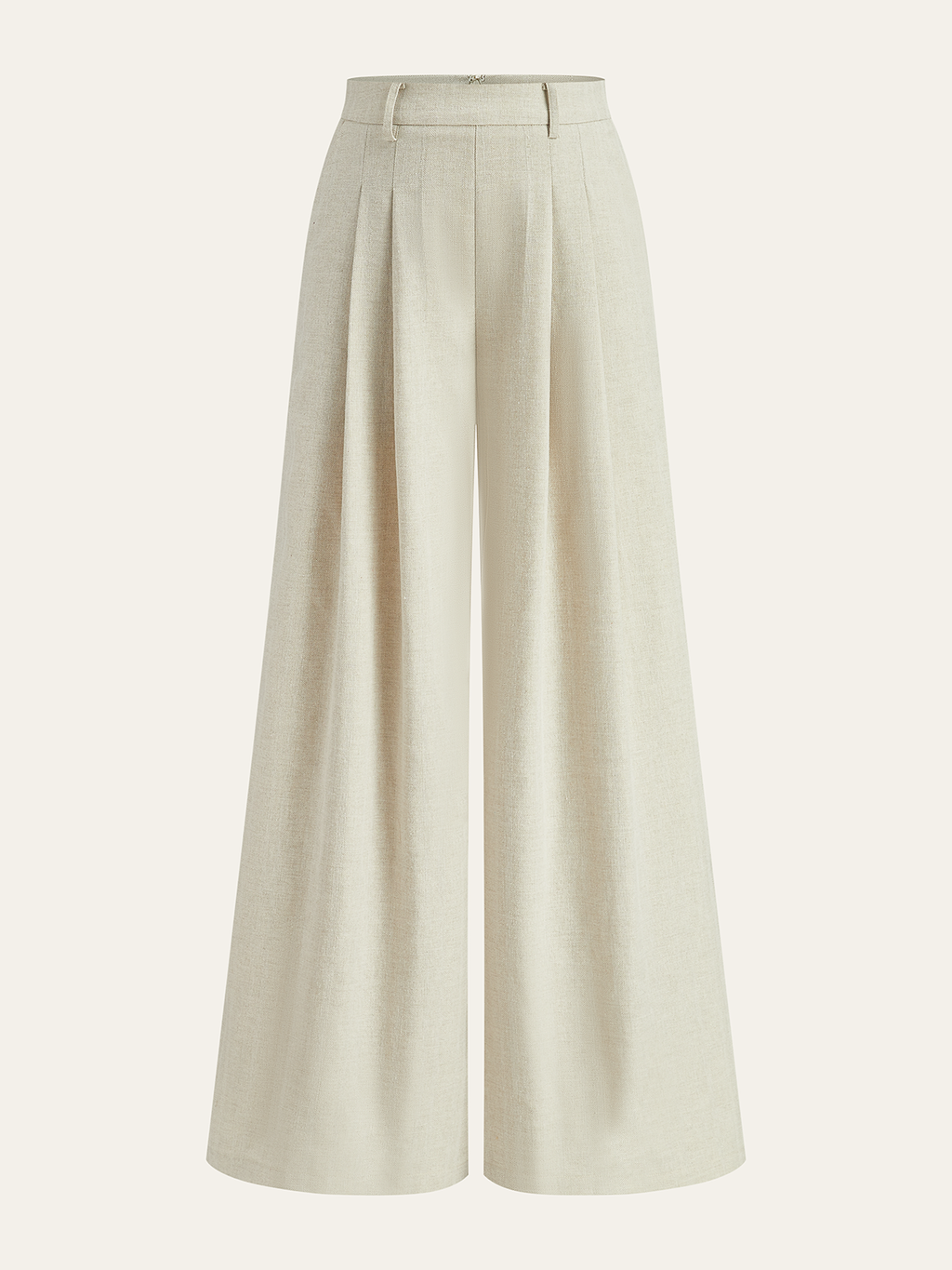 Drift Linen Blend Wide-Leg Pants