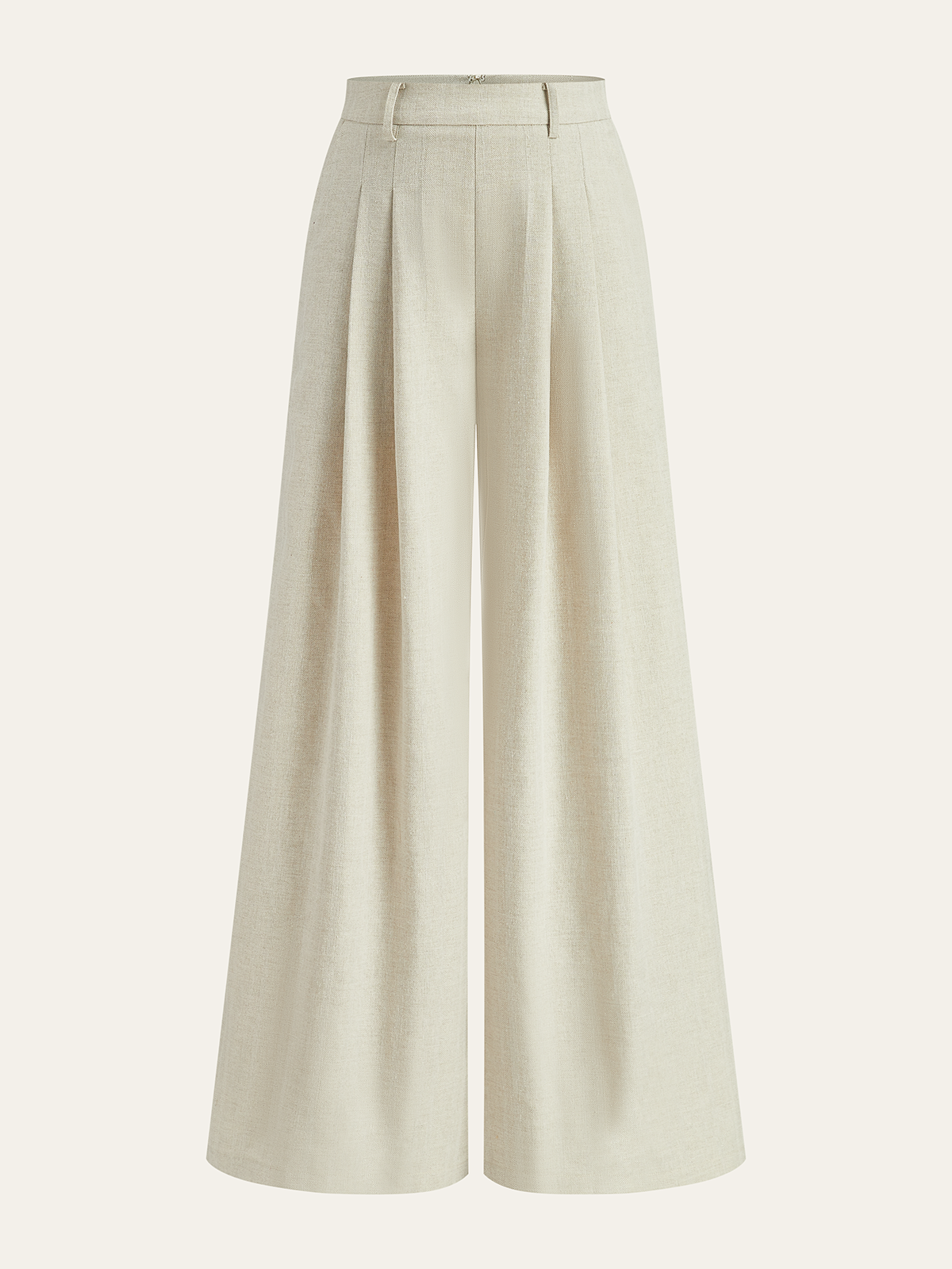 Drift Linen Blend Wide-Leg Pants