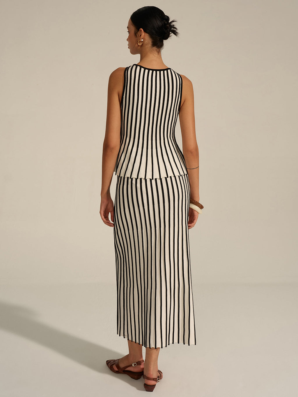 Greece Striped Knit Essential Set
