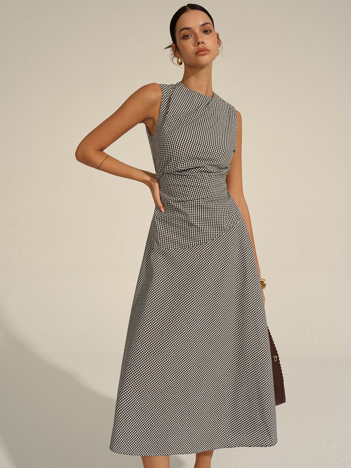Prairee Classic Midi Dress