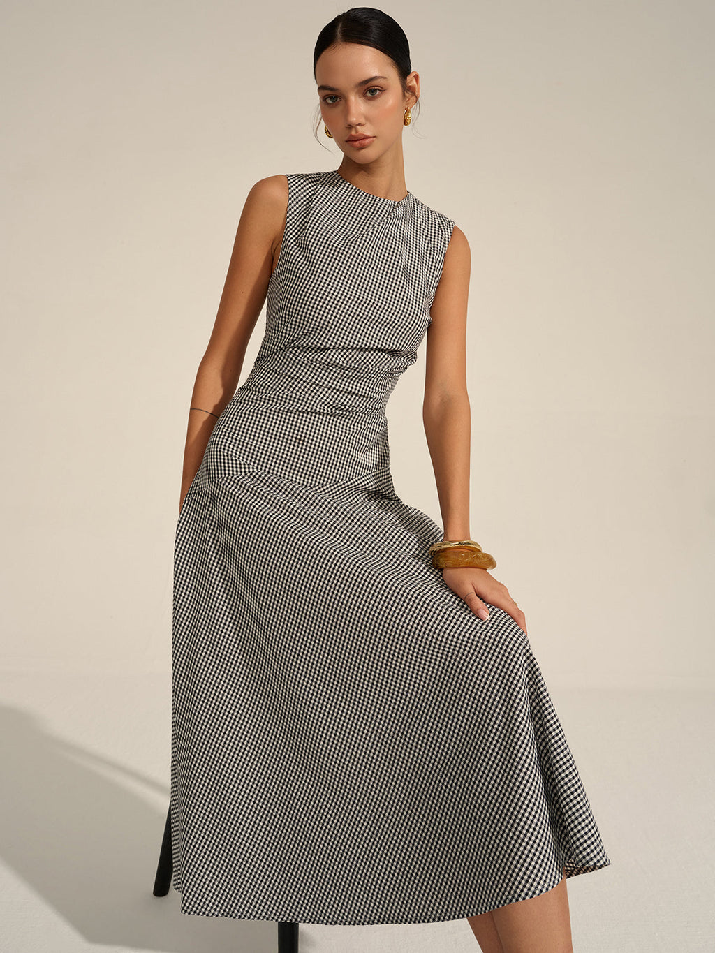 Prairee Classic Midi Dress