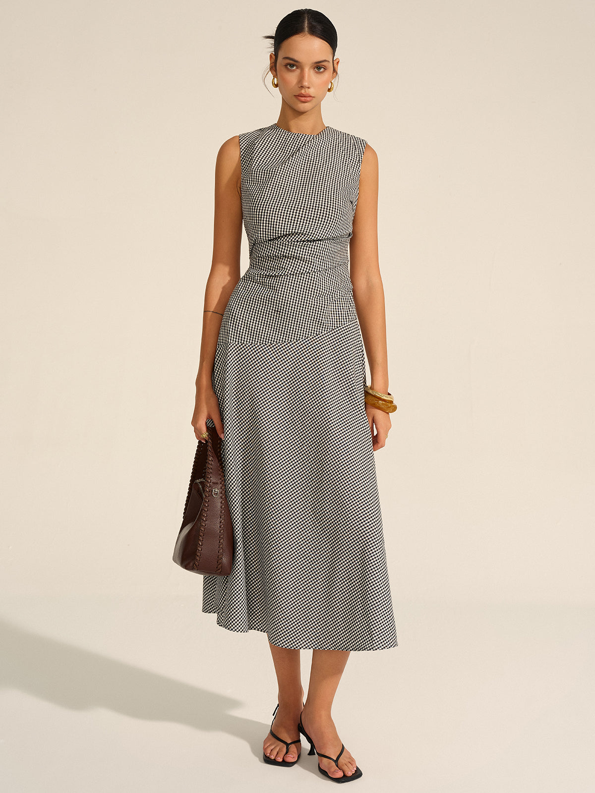 Prairee Classic Midi Dress