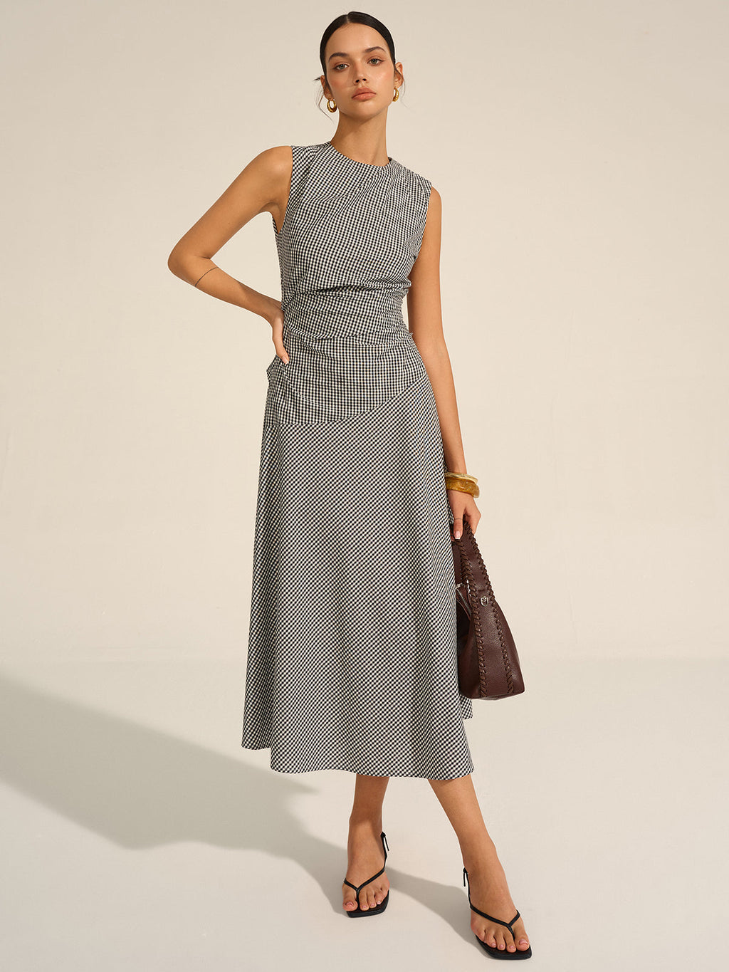 Prairee Classic Midi Dress