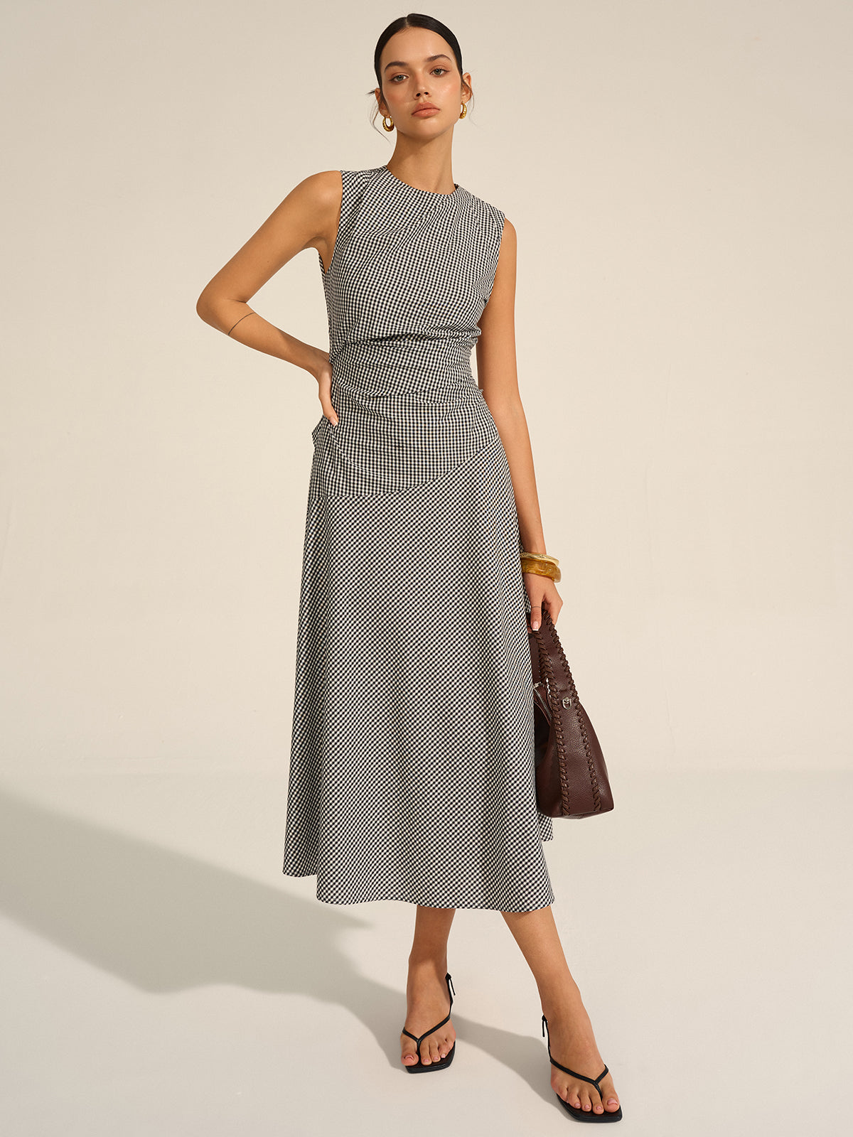 Prairee Classic Midi Dress