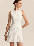 Short & Sweet Pleated Mini Dress