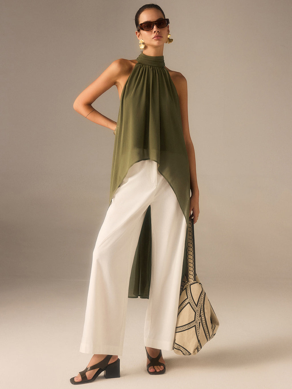 I'm Yours Halter-Neck Long Top