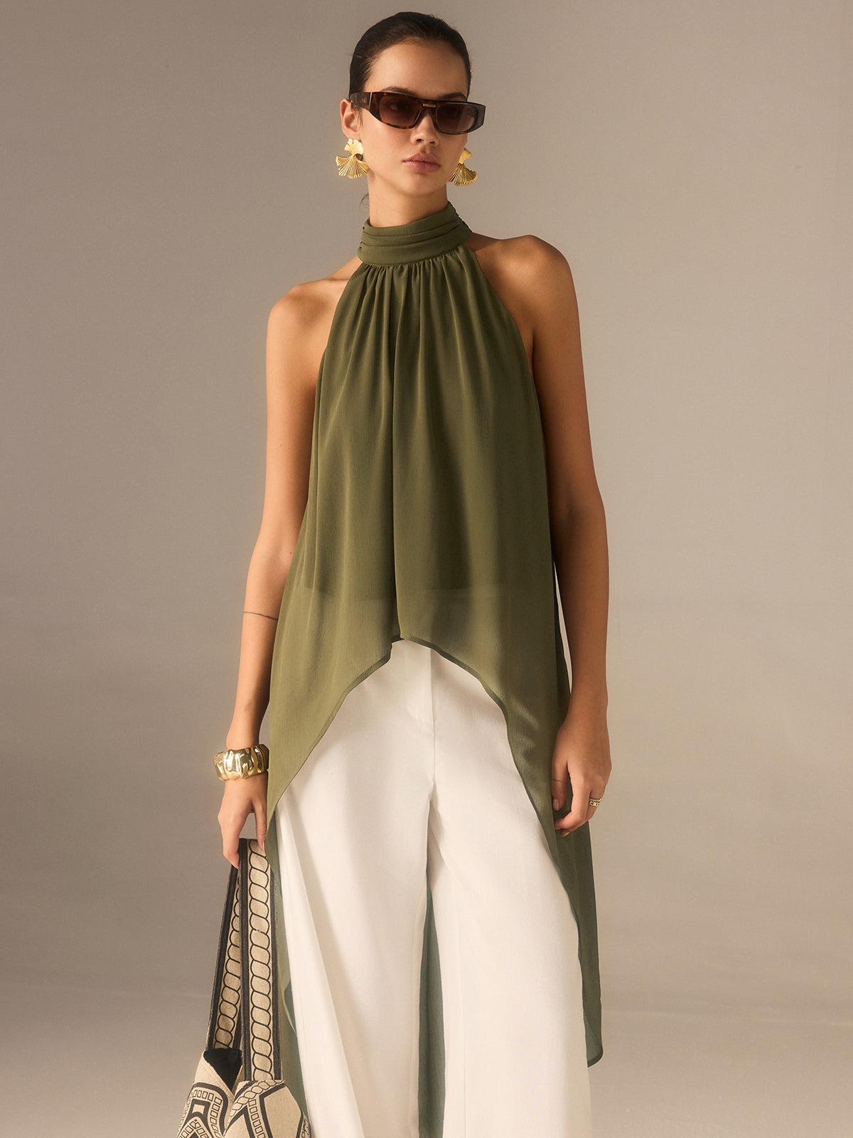 I'm Yours Halter-Neck Long Top