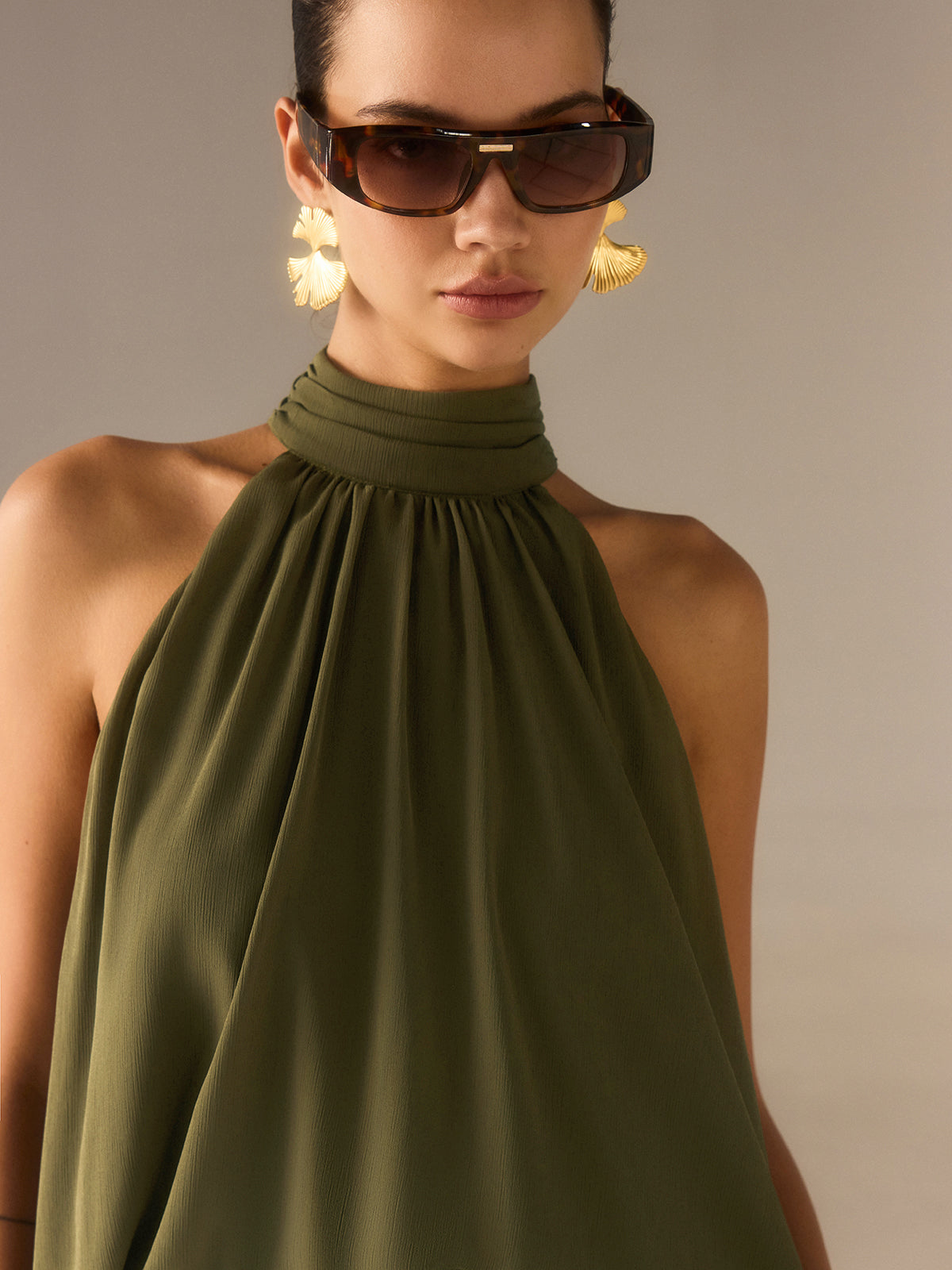 I'm Yours Halter-Neck Long Top
