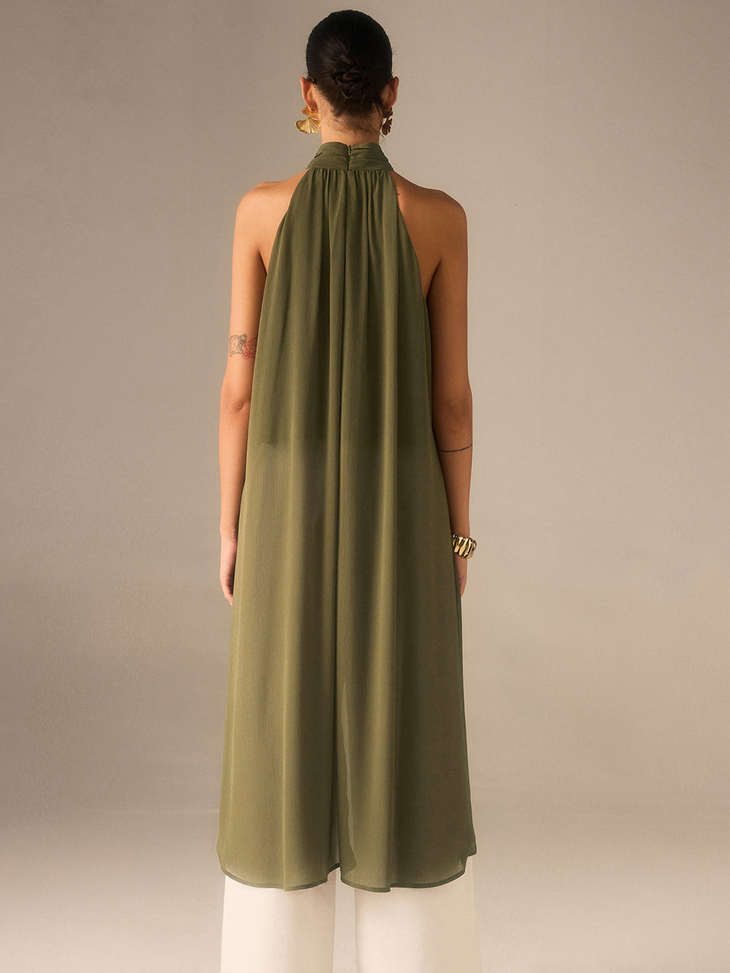 I'm Yours Halter-Neck Long Top